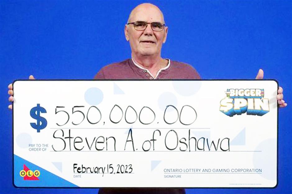 Lottery Jackpot Winner