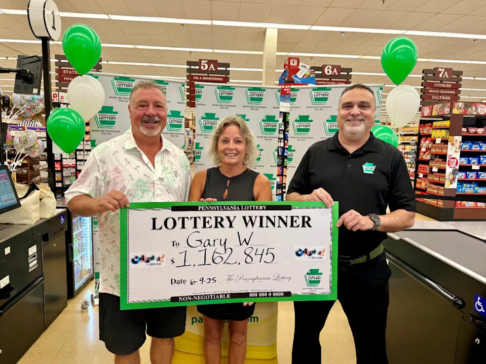 Jackpot Winner Celebrating