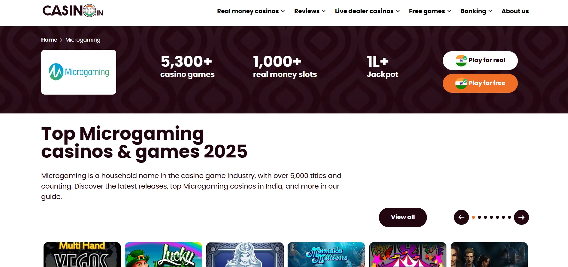 Apollo Games Interface