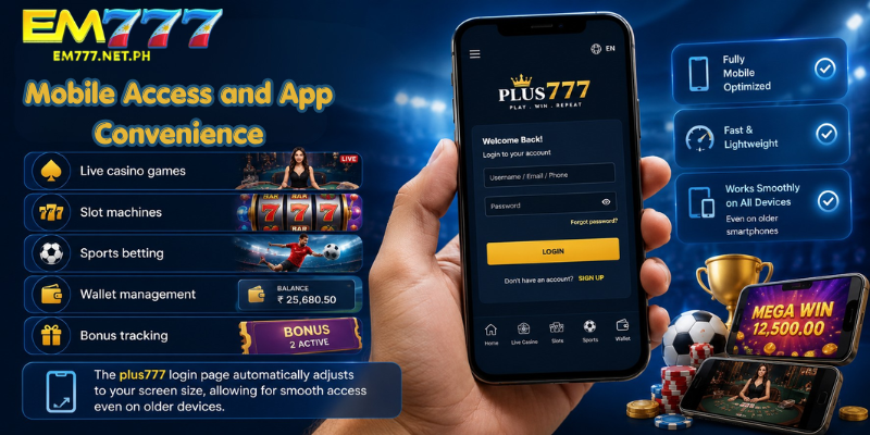 Mobile Access and App Convenience