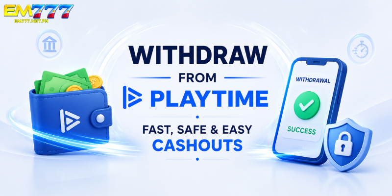 Withdraw from PLAYTIME – Fast, Safe & Easy Cashouts